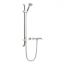 AKW Arka Cool Touch Thermostatic Bar Mixer Shower with Shower Kit - Chrome