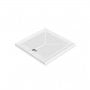 AKW Braddan Square Shower Tray with Upward Pumped Waste 1000mm x 1000mm - Non-Handed