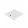 AKW Braddan Square Shower Tray with Upward Pumped Waste 900mm x 900mm - Non-Handed