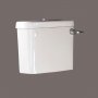AKW Close Coupled Cistern with Screw Down Lid and Lever Handle
