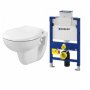 AKW Livenza Wall Hung Toilet with Geberit Duo Fixing Frame and Concealed Cistern