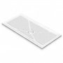 AKW Low Profile Rectangular Shower Tray with Gravity Waste 1420mm x 820mm