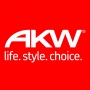 AKW Navlin Low Level Cistern with Push Button Flush and Flush Pipe