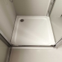 April Square Shower Tray 800mm x 800mm - Stone Resin