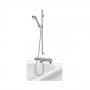 Aqualisa Midas 110 Bath Shower Mixer with Shower Kit and Adjustable Head