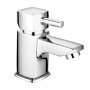 Arley Eazee Square Mono Basin Mixer Tap with Waste - Chrome
