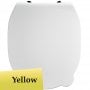 Armitage Shanks Contour 21 Splash Seat and Cover for 355mm Pan - Yellow