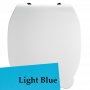 Armitage Shanks Contour 21 Splash Seat and Cover for 355mm Pan - Light Blue