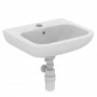 Armitage Shanks Contour 21 Basin with Overflow No Chain Hole 500mm Wide - 1 Tap Hole