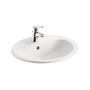 Armitage Shanks Orbit 21 Countertop Basin with Overflow 550mm Wide - 1 Tap Hole