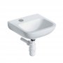 Armitage Shanks Portman 21 Wall Hung Cloakroom Basin No Overflow 400mm Wide - 1 LH Tap Hole