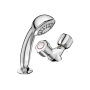 Armitage Shanks Starlite Dual Control Hairdressers Basin Mixer Tap with Flexible Hose - 2 Tap Hole