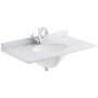 Bayswater Grey Marble Top Furniture Basin 1000mm Wide 1 Tap Hole