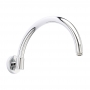 Bayswater Curved Wall Mounted Shower Arm Chrome