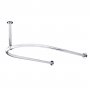 Bayswater Detta U-Shaped Shower Curtain Ring Chrome