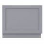 Bayswater Plummett Grey MDF Bath End Panel 560mm H x 700mm W