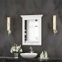 Bayswater Traditional 600mm Flat Bathroom Mirror