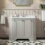 Bayswater Victrion 1000mm 4-Door Floor Standing Vanity Unit