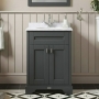 Bayswater Victrion 600mm 2-Door Floor Standing Vanity Unit