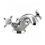 Bristan 1901 Basin Mixer Tap with Pop Up Waste and Ceramic Disc Valves - Chrome