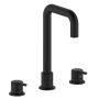 Bristan Altum 3-Hole Basin Mixer Tap Deck Mounted - Black