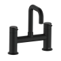 Bristan Altum Bath Filler Tap Pillar Mounted - Black