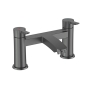 Bristan Apelo Bath Filler Tap Pillar Mounted - Gun Metal