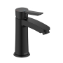 Bristan Apelo Eco Start Basin Mixer Tap with Clicker Waste - Black