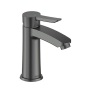 Bristan Apelo Eco Start Basin Mixer Tap with Clicker Waste - Gun Metal