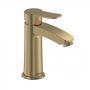 Bristan Appeal Eco Start Basin Mixer Tap with Clicker Waste - Brushed Brass