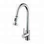 Bristan Apricot Mono Kitchen Sink Mixer Tap Pull-Out Spray - Chrome