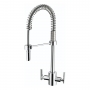 Bristan Artisan Professional Pull-Out Mono Kitchen Sink Mixer Tap Dual Handle - Chrome