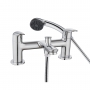Bristan Aster Bath Shower Mixer Tap Pillar Mounted - Chrome