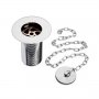 Bristan Belfast Kitchen Sink Waste Chrome - Unslotted (For Sink with No Overflow)