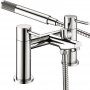 Bristan Blitz Bath Shower Mixer Tap Pillar Mounted - Chrome