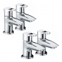 Bristan Capri Basin Taps and Bath Taps - Chrome