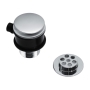 Bristan Bath Clicker Waste Slotted - Chrome