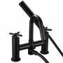 Bristan Cruzar Bath Shower Mixer Tap Pillar Mounted - Black