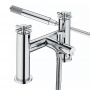 Bristan Decade Bath Shower Mixer Tap Pillar Mounted - Chrome