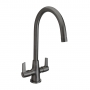 Bristan Echo EasyFit Mono Kitchen Sink Mixer Tap - Gun Metal