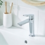 Bristan Frammento Eco Start Basin Mixer Tap with Clicker Waste - Chrome