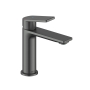 Bristan Frammento Eco Start Basin Mixer Tap with Clicker Waste - Gun Metal