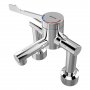 Bristan Thermostatic Pillar Mounted TMV3 HTM64 Mixer Tap - Chrome