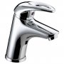 Bristan Java Basin Mixer Tap with Eco-Click and Clicker Waste - Chrome