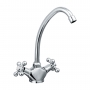 Bristan Mandolin Kitchen Sink Mixer Tap Deck Mounted - Chrome