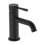 Bristan Mila Basin Mixer Tap with Clicker Waste - Black