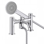 Bristan Molida Bath Shower Mixer Tap Pillar Mounted - Chrome