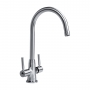 Bristan Monza Easyfit Kitchen Sink Mixer Tap - Brushed Nickel