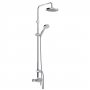 Bristan Prism Sequential Exposed Mixer Shower with Shower Kit and Fixed Head