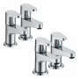 Bristan Quest Basin Taps and Bath Taps - Chrome